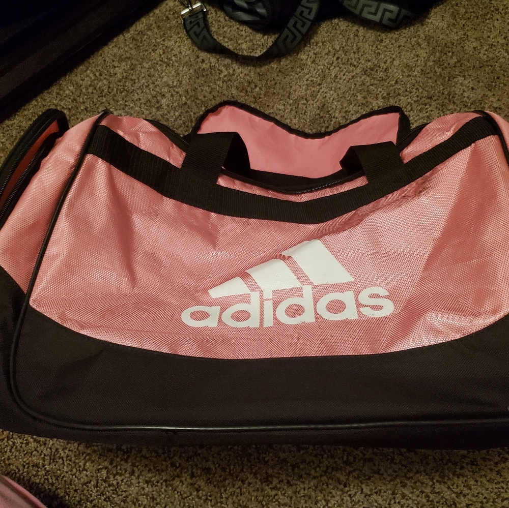 Pink Adidas Duffle Bag